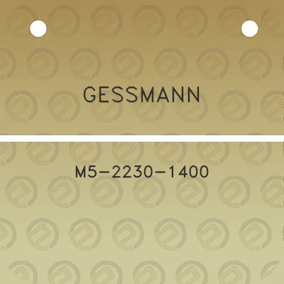 gessmann-m5-2230-1400