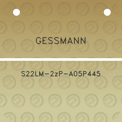 gessmann-s22lm-2zp-a05p445