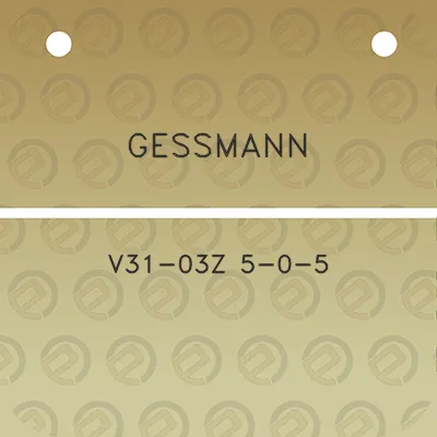 gessmann-v31-03z-5-0-5