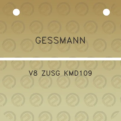 gessmann-v8-zusg-kmd109