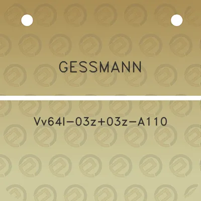 gessmann-vv64l-03z03z-a110