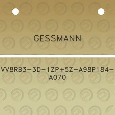 gessmann-vv8rb3-3d-1zp5z-a98p184-a070