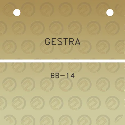 gestra-bb-14