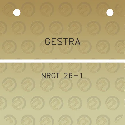 gestra-nrgt-26-1