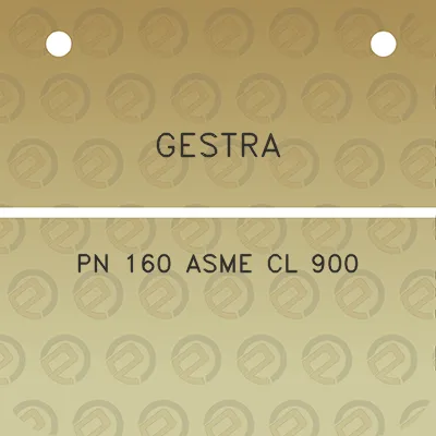 gestra-pn-160-asme-cl-900