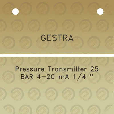 gestra-pressure-transmitter-25-bar-4-20-ma-14