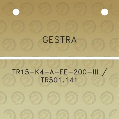 gestra-tr15-k4-a-fe-200-iii-tr501141