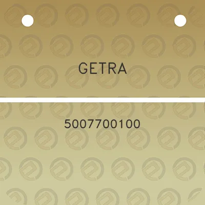 getra-5007700100