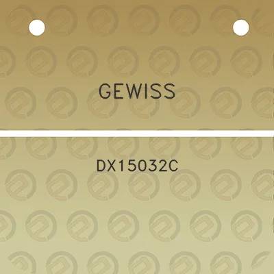 gewiss-dx15032c