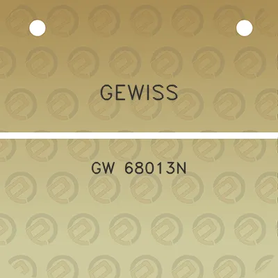 gewiss-gw-68013n