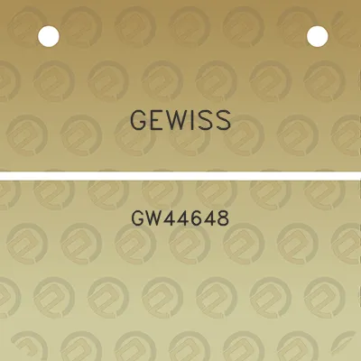 gewiss-gw44648