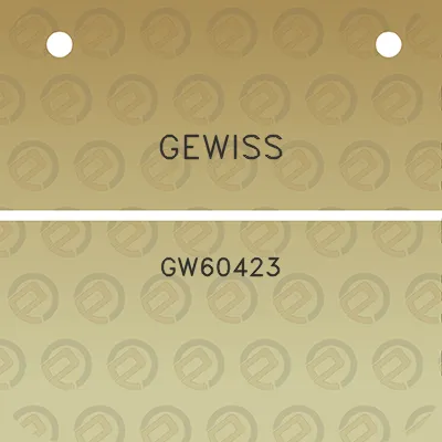 gewiss-gw60423