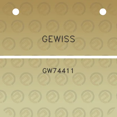 gewiss-gw74411