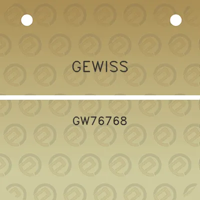 gewiss-gw76768