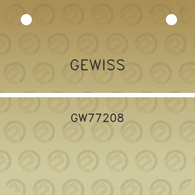 gewiss-gw77208