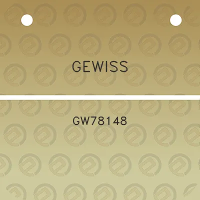 gewiss-gw78148