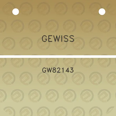 gewiss-gw82143