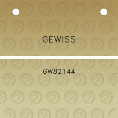 gewiss-gw82144