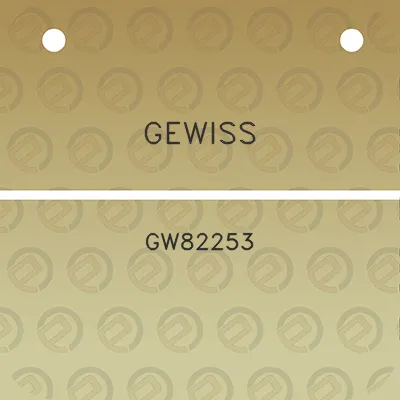 gewiss-gw82253