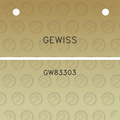 gewiss-gw83303