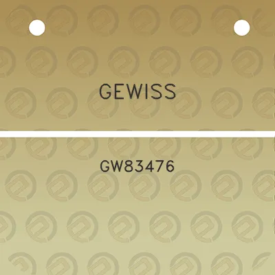 gewiss-gw83476