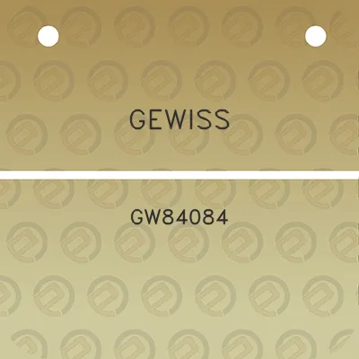 gewiss-gw84084