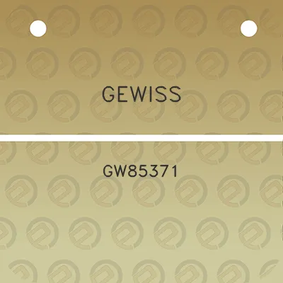 gewiss-gw85371