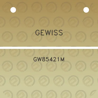 gewiss-gw85421m