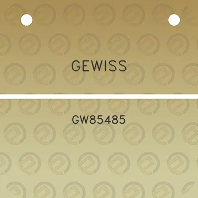 gewiss-gw85485