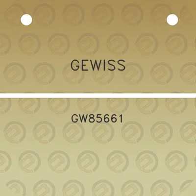 gewiss-gw85661