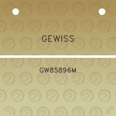 gewiss-gw85896m
