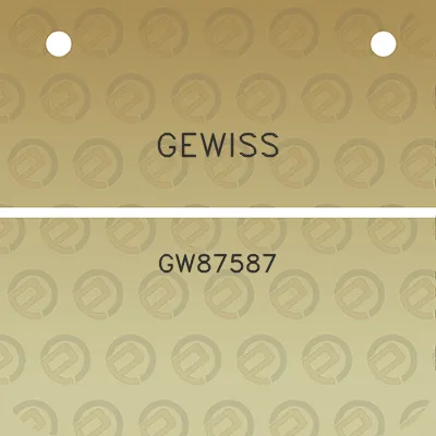 gewiss-gw87587