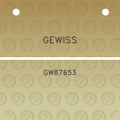 gewiss-gw87653