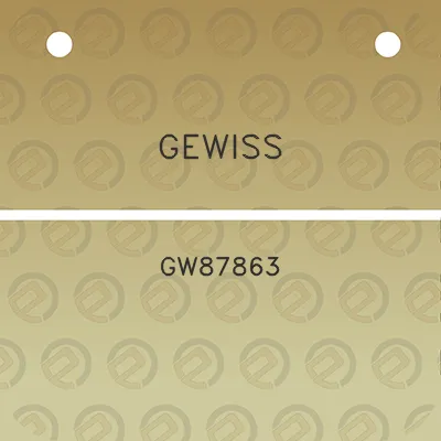 gewiss-gw87863