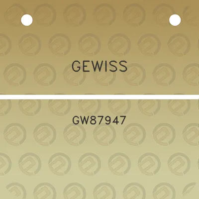 gewiss-gw87947