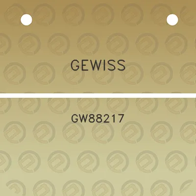 gewiss-gw88217