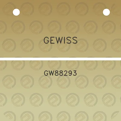 gewiss-gw88293