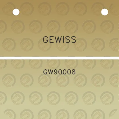 gewiss-gw90008