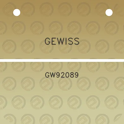 gewiss-gw92089