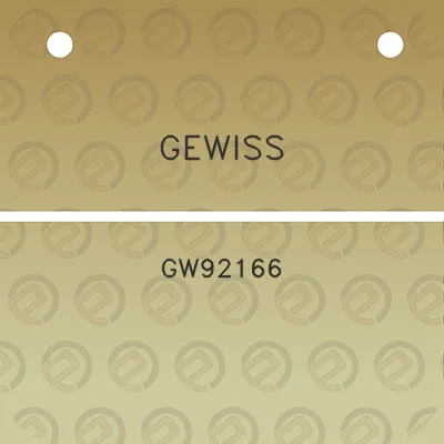 gewiss-gw92166