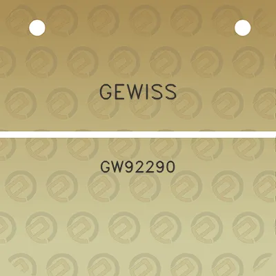 gewiss-gw92290