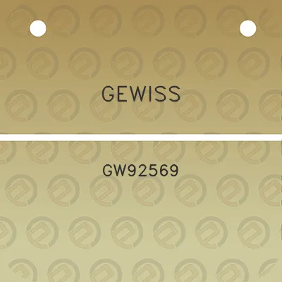 gewiss-gw92569