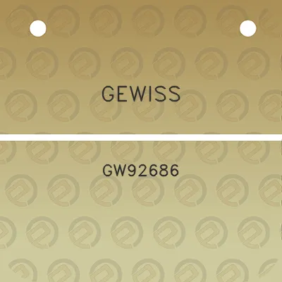 gewiss-gw92686