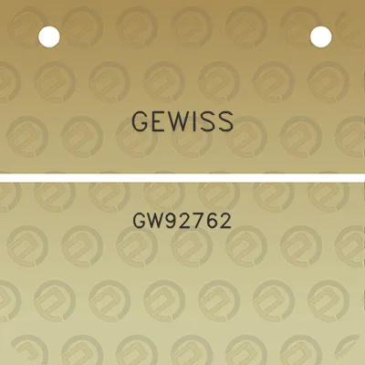 gewiss-gw92762