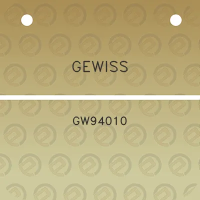gewiss-gw94010