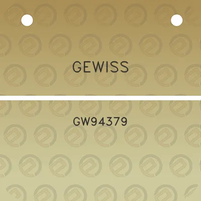 gewiss-gw94379