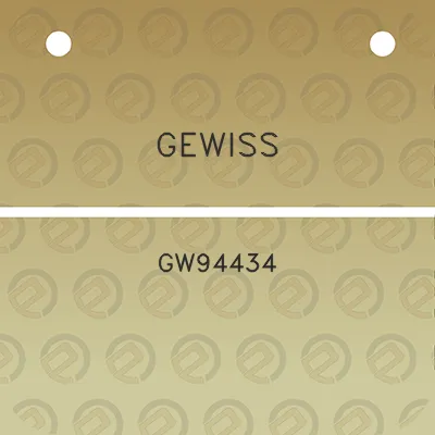 gewiss-gw94434
