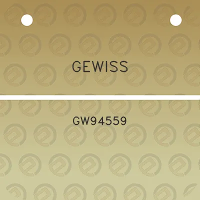 gewiss-gw94559