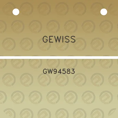 gewiss-gw94583