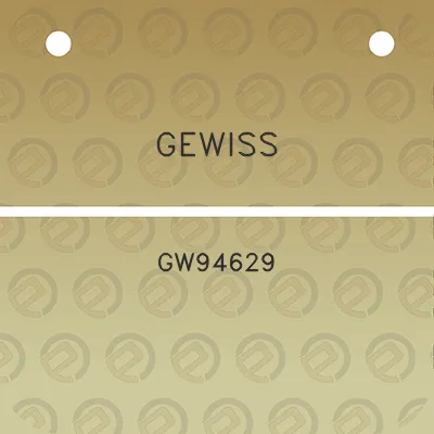 gewiss-gw94629